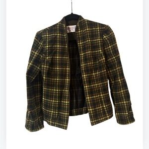 Vintage Jessica Howard Mod Print Jacket | Lightweight | XS/S Petite